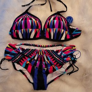 Geometric Print Bikini